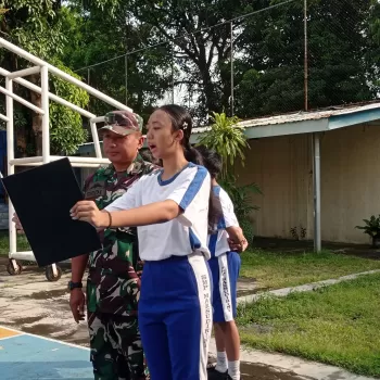 Latihan Upacara Bersama TNI AD: Menumbuhkan Disiplin dan Cin