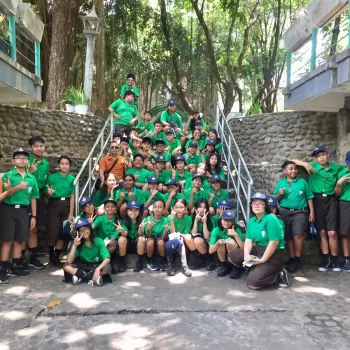 Ziarah ke Gua Maria Lourdes Pohsarang, Kediri dan Field Trip